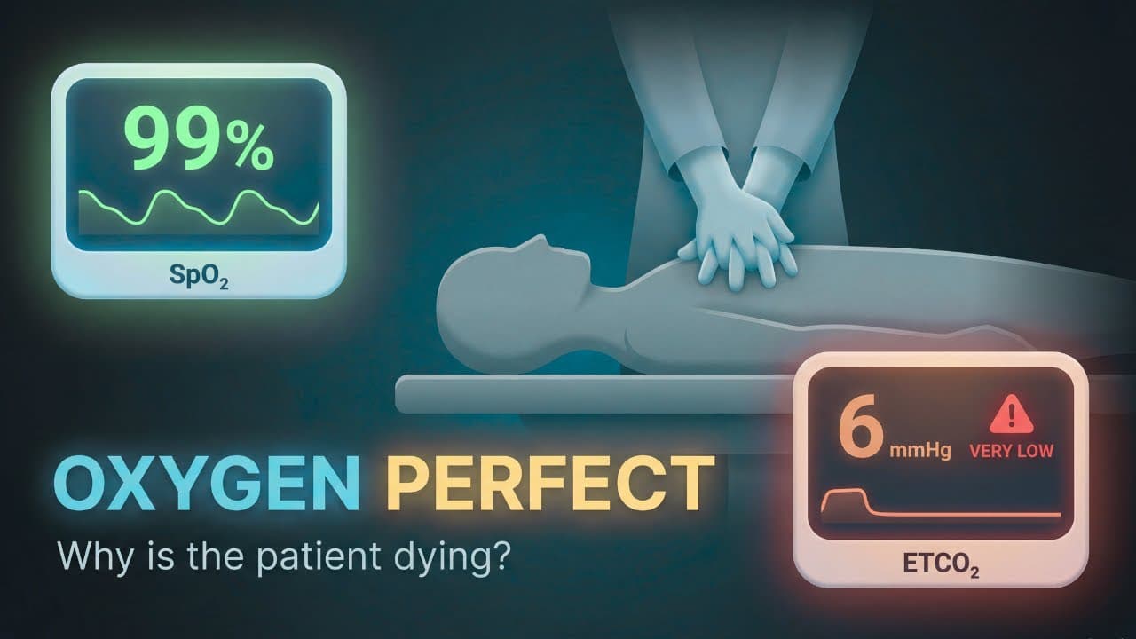 Why ETCO2 Matters More Than Oxygen Saturation During CPR