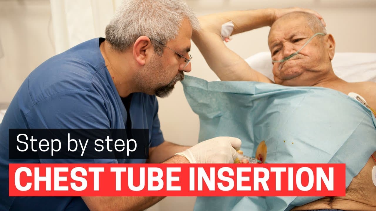 Chest Tube Insertion Procedure (ICD) – Step-by-Step Guide
