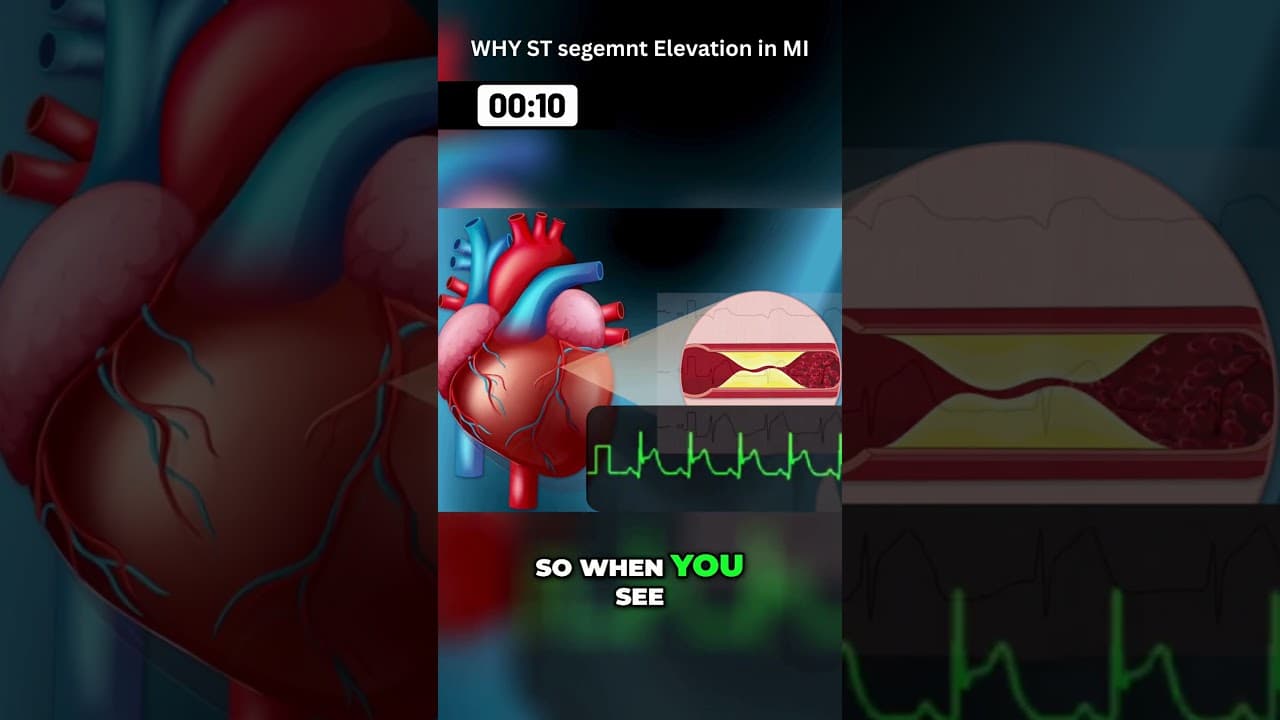 Why ST Segment Elevation Happens in a Heart Attack ❤️ | Doctor Explains
