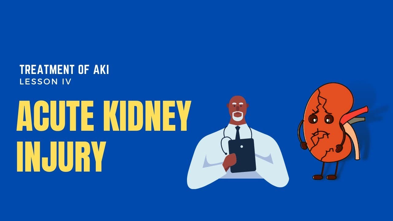 Acute kidney Injury (AKI): Management and treatment options
