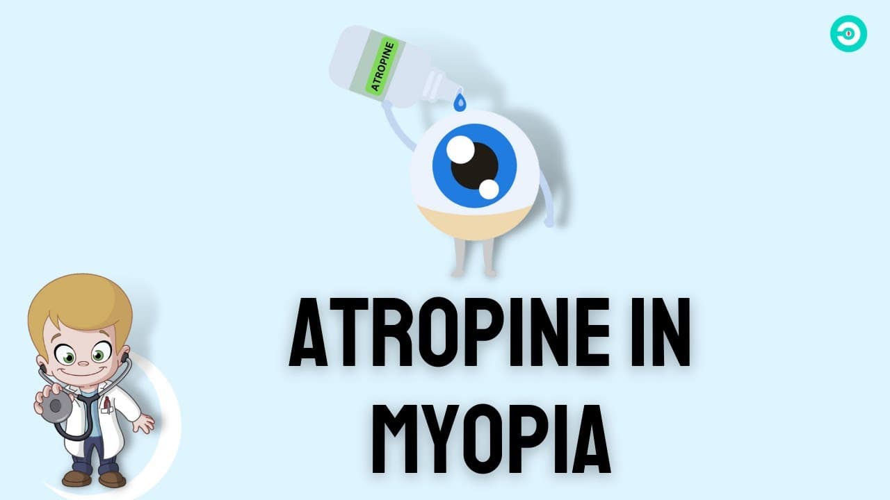 How atropine works in myopia (nearsightedness) control