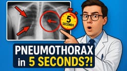 How To Spot Pneumothorax on X-Ray in 5 Seconds | L.I.N.E. Method